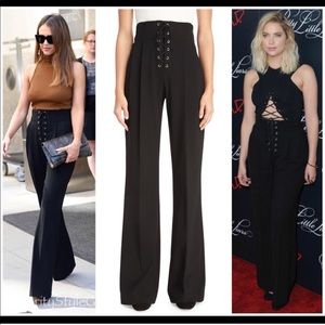 A.L.C. “Estrada” black high waist pants 0